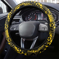 Happy Vanuatu Father Lini Day Steering Wheel Cover LT05 - Polynesian Pride
