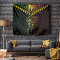 Happy Vanuatu Father Lini Day Tapestry