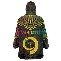 Happy Vanuatu Father Lini Day Wearable Blanket Hoodie