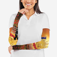 ANZAC Day Arm Sleeves Remembrance Tribute Soldiers And Poppy Field LT05 - Polynesian Pride
