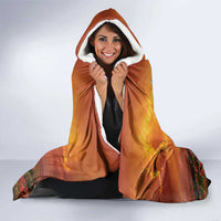 ANZAC Day Hooded Blanket Remembrance Tribute Soldiers And Poppy Field LT05 - Polynesian Pride