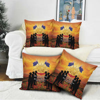 ANZAC Day Pillow Cover Remembrance Tribute Soldiers And Poppy Field LT05 - Polynesian Pride