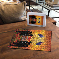 ANZAC Day Puzzle Remembrance Tribute Soldiers And Poppy Field LT05 - Polynesian Pride