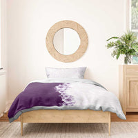 Hawaii Hibiscus Flowers Bedding Set Purple Polynesian Pattern LT05 - Polynesian Pride
