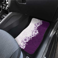 Hawaii Hibiscus Flowers Car Mats Purple Polynesian Pattern LT05 - Polynesian Pride