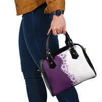 Hawaii Hibiscus Flowers Shoulder Handbag Purple Polynesian Pattern LT05 - Polynesian Pride