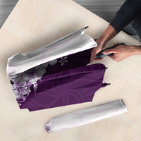 Hawaii Hibiscus Flowers Umbrella Purple Polynesian Pattern LT05 - Polynesian Pride