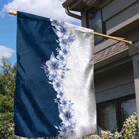 Hawaii Hibiscus Flowers Garden Flag Blue Polynesian Pattern LT05 - Polynesian Pride