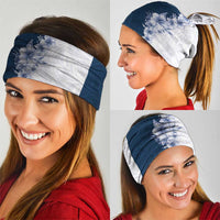 Hawaii Hibiscus Flowers Neck Gaiter Blue Polynesian Pattern LT05 - Polynesian Pride