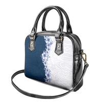 Hawaii Hibiscus Flowers Shoulder Handbag Blue Polynesian Pattern LT05 - Polynesian Pride