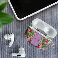 Hawaii Tropical Flowers AirPods Case Lavender Polynesian Tattoo Art LT05 - Polynesian Pride