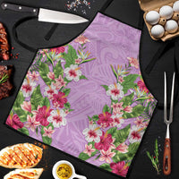 Hawaii Tropical Flowers Apron Lavender Polynesian Tattoo Art LT05 Lavender - Polynesian Pride