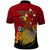 Personalized Papua New Guinea Polo Shirt Bird Of Paradise Hibiscus With Motuan Pattern LT05 - Polynesian Pride