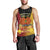 Personalized Papua New Guinea Independence Day Men Tank Top Bird Of Paradise With Polynesian Pattern LT05 - Polynesian Pride