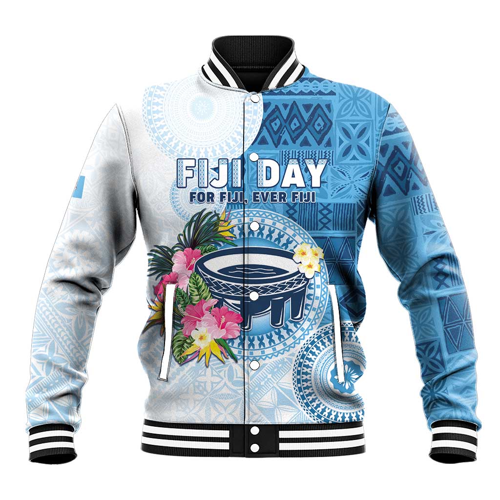 Fiji Day Baseball Jacket Proud To Be Fijian