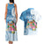 Fiji Day Couples Matching Tank Maxi Dress and Hawaiian Shirt Proud To Be Fijian