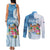 Fiji Day Couples Matching Tank Maxi Dress and Long Sleeve Button Shirt Proud To Be Fijian