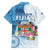 Fiji Day Family Matching Off Shoulder Short Dress and Hawaiian Shirt Proud To Be Fijian