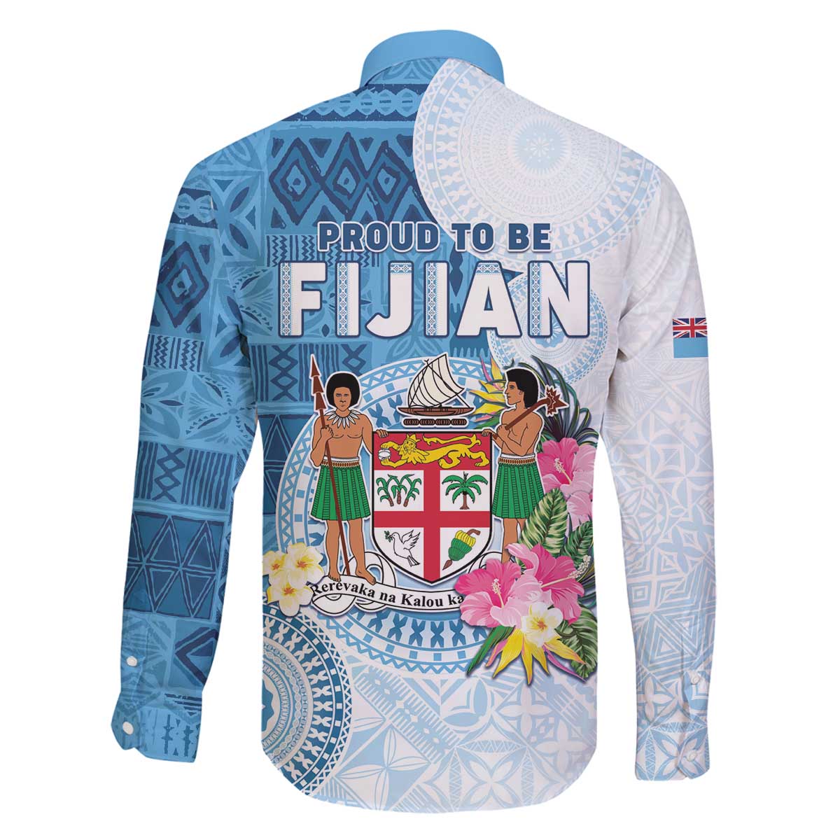 Fiji Day Family Matching Off Shoulder Short Dress and Hawaiian Shirt Proud To Be Fijian