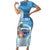 Fiji Day Family Matching Short Sleeve Bodycon Dress and Hawaiian Shirt Proud To Be Fijian