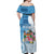 Fiji Day Off Shoulder Maxi Dress Proud To Be Fijian