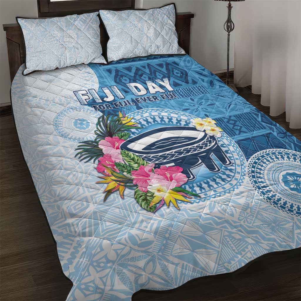 Fiji Day Quilt Bed Set Proud To Be Fijian