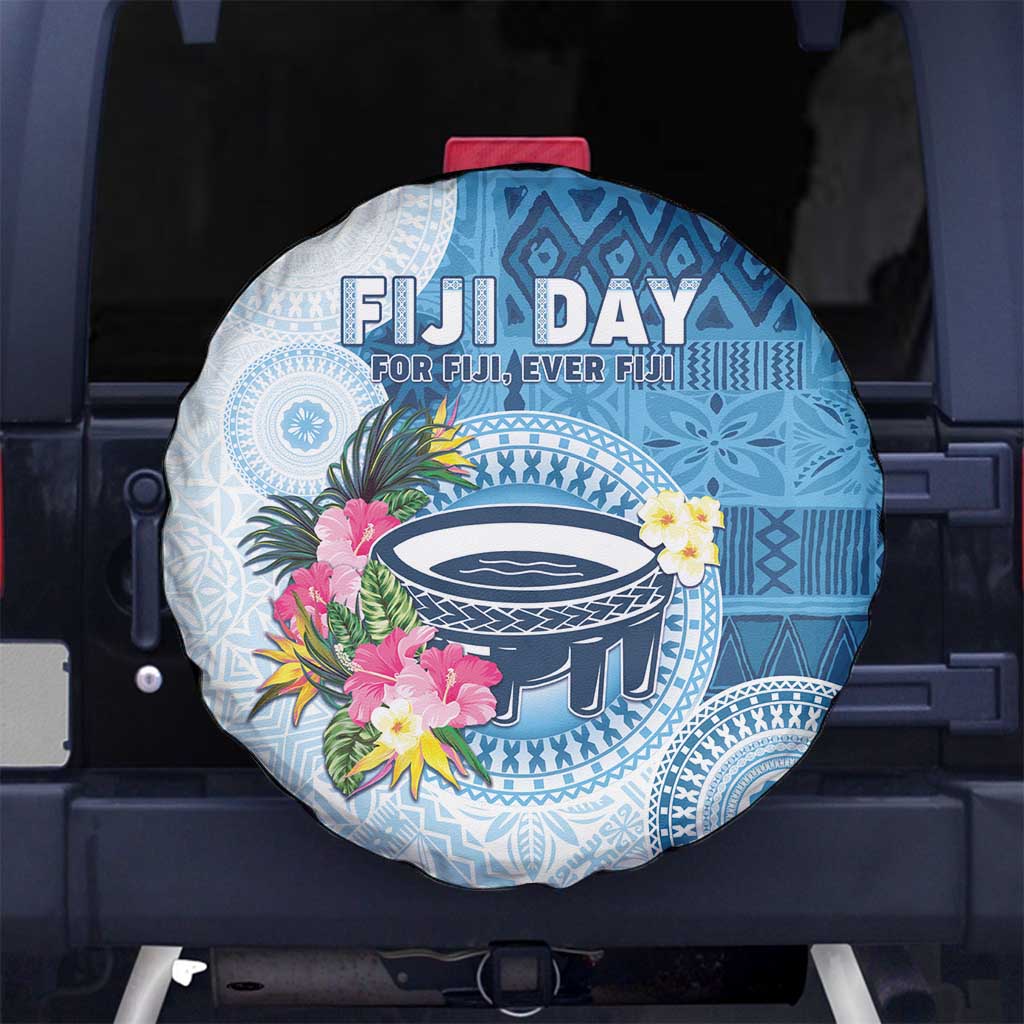 Fiji Day Spare Tire Cover Proud To Be Fijian LT05 - Polynesian Pride