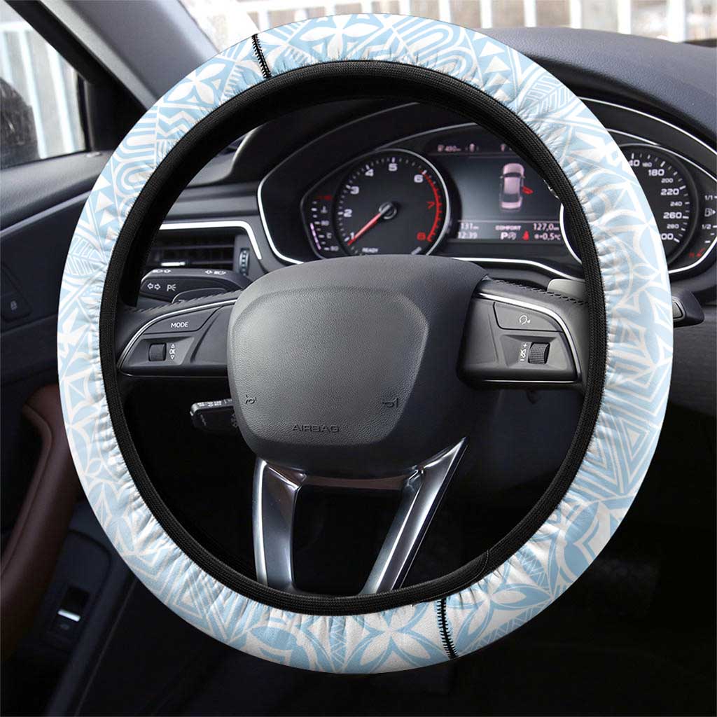 Fiji Day Steering Wheel Cover Proud To Be Fijian LT05 - Polynesian Pride