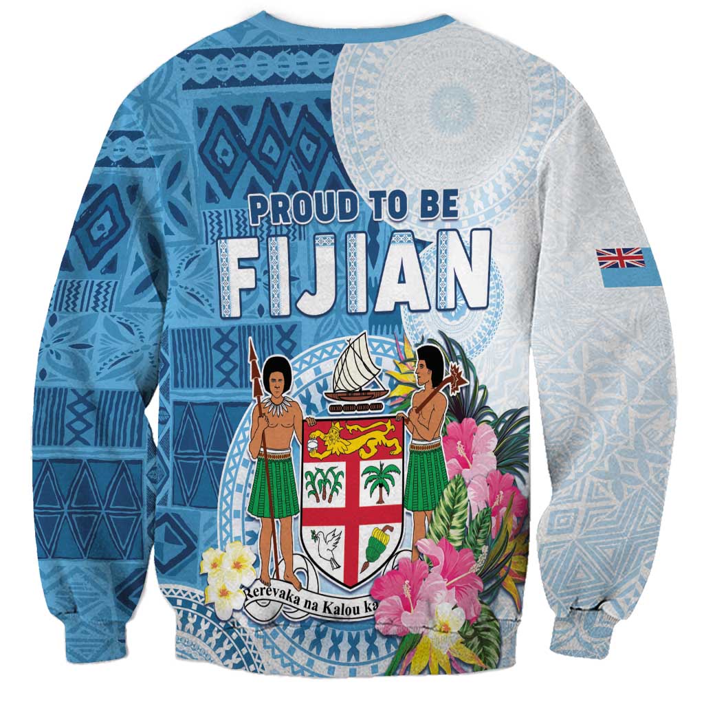 Fiji Day Sweatshirt Proud To Be Fijian LT05 - Polynesian Pride