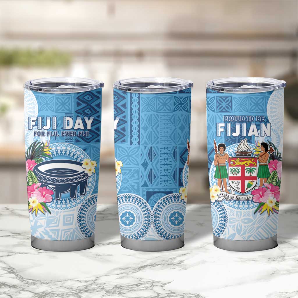 Fiji Day Tumbler Cup Proud To Be Fijian LT05 - Polynesian Pride