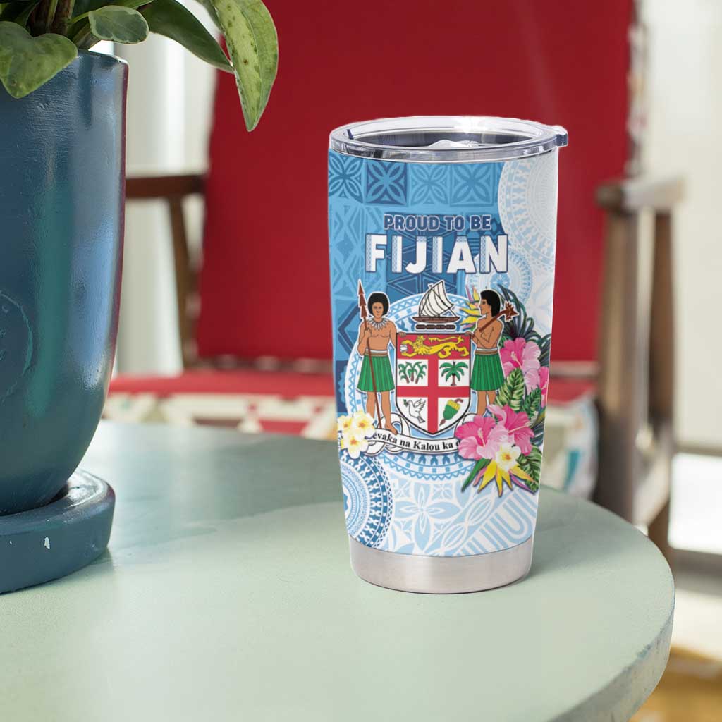 Fiji Day Tumbler Cup Proud To Be Fijian LT05 - Polynesian Pride