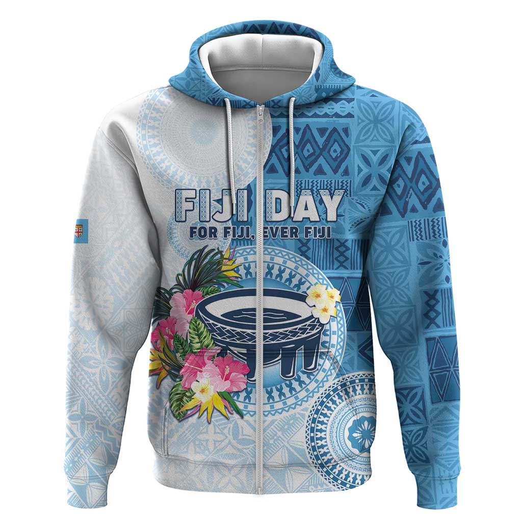 Fiji Day Zip Hoodie Proud To Be Fijian