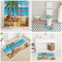 Hawaii Jolly Christmas Bathroom Set Xmas Is Better At The Beach LT05 - Polynesian Pride