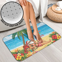 Hawaii Jolly Christmas Bathroom Set Xmas Is Better At The Beach LT05 - Polynesian Pride