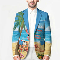Hawaii Jolly Christmas Blazer Xmas Is Better At The Beach LT05 - Polynesian Pride