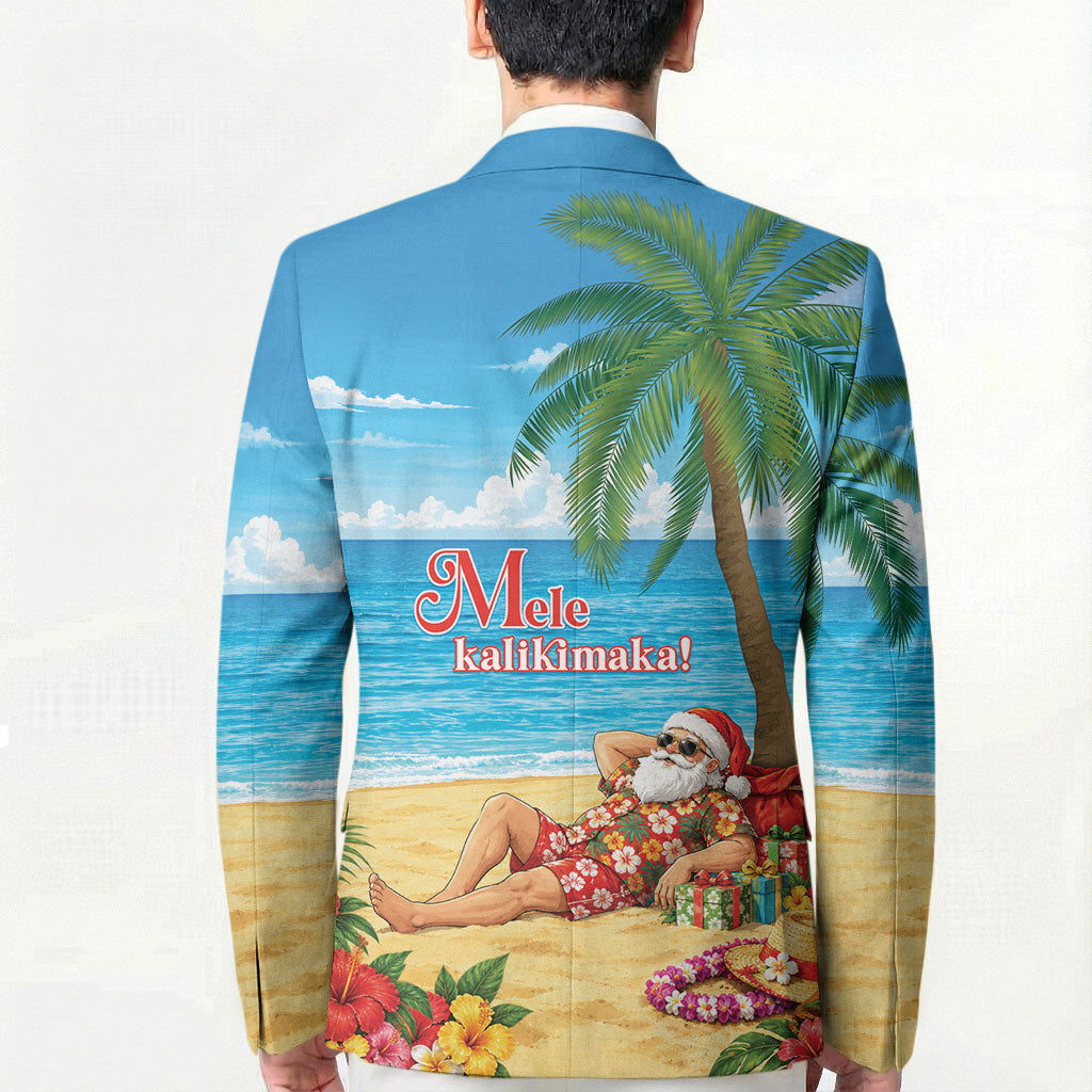 Hawaii Jolly Christmas Blazer Xmas Is Better At The Beach LT05 - Polynesian Pride