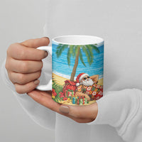 Hawaii Jolly Christmas Ceramic Mug Xmas Is Better At The Beach LT05 - Polynesian Pride