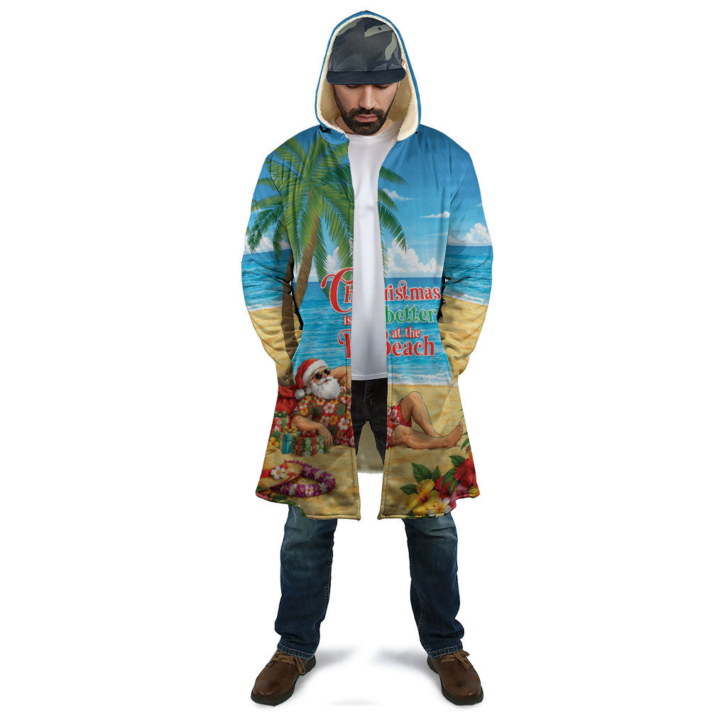 Hawaii Jolly Christmas Cloak Xmas Is Better At The Beach LT05 - Polynesian Pride