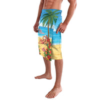 Hawaii Jolly Christmas Lavalava Xmas Is Better At The Beach LT05 - Polynesian Pride