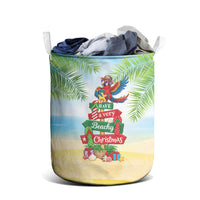 Hawaii Christmas Laundry Basket Have A Very Beachy Christmas LT05 - Polynesian Pride