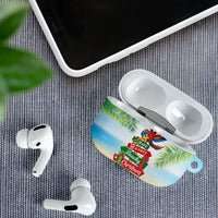 Hawaii Christmas AirPods Case Have A Very Beachy Christmas LT05 - Polynesian Pride