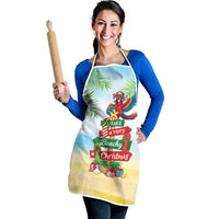 Hawaii Christmas Apron Have A Very Beachy Christmas LT05 - Polynesian Pride