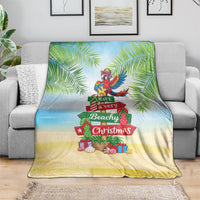 Hawaii Christmas Blanket Have A Very Beachy Christmas LT05 - Polynesian Pride