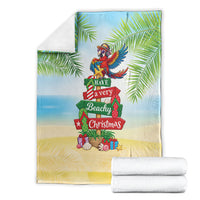 Hawaii Christmas Blanket Have A Very Beachy Christmas LT05 - Polynesian Pride
