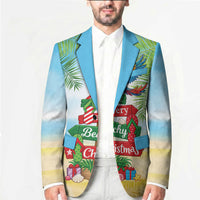 Hawaii Christmas Blazer Have A Very Beachy Christmas LT05 - Polynesian Pride