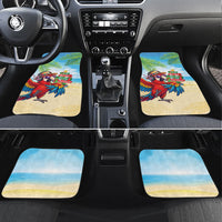 Hawaii Christmas Car Mats Have A Very Beachy Christmas LT05 Set 4pcs Multicolor - Polynesian Pride