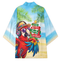 Hawaii Christmas Kimono Have A Very Beachy Christmas LT05 - Polynesian Pride