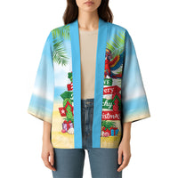 Hawaii Christmas Kimono Have A Very Beachy Christmas LT05 - Polynesian Pride