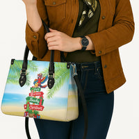 Hawaii Christmas Leather Bag Have A Very Beachy Christmas LT05 - Polynesian Pride