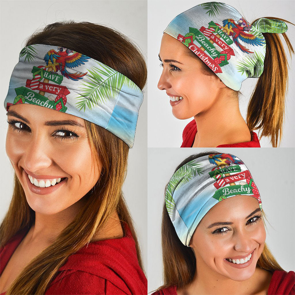 Hawaii Christmas Neck Gaiter Have A Very Beachy Christmas LT05 - Polynesian Pride